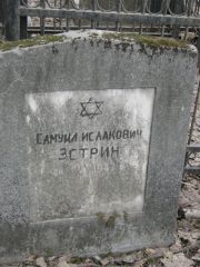 Эстрин Самуил Исаакович, Москва, Востряковское кладбище