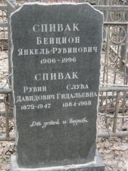 Спивак Бенцион Янкель-Рувимович, Москва, Востряковское кладбище