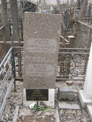 Райх Эсфирь Лазаревна, Москва, Востряковское кладбище