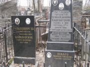 Гольденберг Х. Б., Москва, Востряковское кладбище