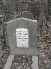 Метелица Бася Соломоновна, Москва, Востряковское кладбище