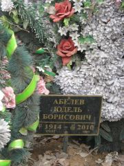 Абелев Юдель Борисович, Москва, Востряковское кладбище