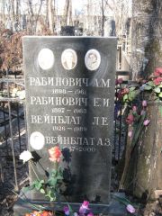 Вейнблат Л. Е., Москва, Востряковское кладбище