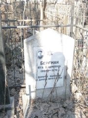 Бергман Ита Шлемовна, Москва, Востряковское кладбище