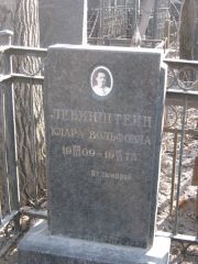 Левинштейн Клара Вольфовна, Москва, Востряковское кладбище