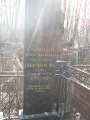 Пивоварова Ханна Соломоновна, Москва, Востряковское кладбище