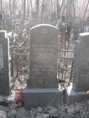 Зильберова Александра Борисовна, Москва, Востряковское кладбище