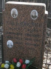 Соколовская Эстер Самойловна, Москва, Востряковское кладбище