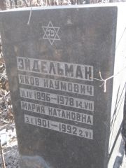 Эйдельман Яков Наумович, Москва, Востряковское кладбище