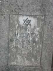 Нудлер Анна Давыдовна, Москва, Востряковское кладбище