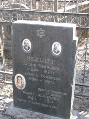 Зельцер Ассир Ефимович, Москва, Востряковское кладбище
