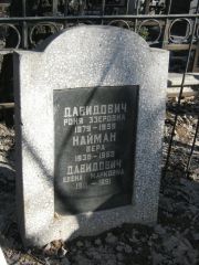 Давидович Роня Эзеровна, Москва, Востряковское кладбище