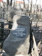 Меркович Лев Маркович, Москва, Востряковское кладбище