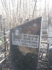 Плут Берта Вольковна, Москва, Востряковское кладбище