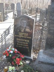 Кантерман Владимир Борисович, Москва, Востряковское кладбище