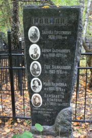 Кацман Залман Гершенович, Москва, Востряковское кладбище