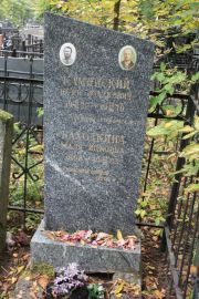 Каминский Юрий Исаакович, Москва, Востряковское кладбище