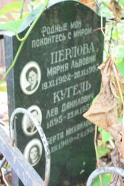 Кугель Лев Данилович, Москва, Востряковское кладбище