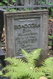 Волосова Вера Исааковна, Москва, Востряковское кладбище