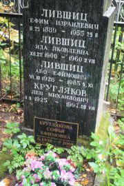 Круглякова Софья Ефимовна, Москва, Востряковское кладбище