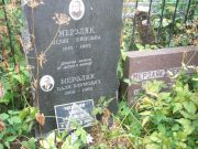 Мерзляк Перля Ейновна, Москва, Востряковское кладбище