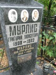Мурлис Григорий Моисеевич, Москва, Востряковское кладбище