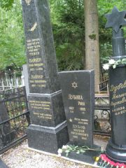 Вайнер Нухим Янкелевич, Москва, Востряковское кладбище