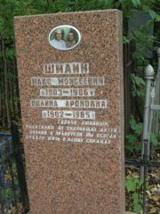 Шмаин Макс Моисеевич, Москва, Востряковское кладбище