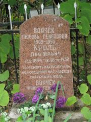 Волчек Любовь Генаховна, Москва, Востряковское кладбище