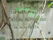 Брискина Гитель Абрамовна, Москва, Востряковское кладбище