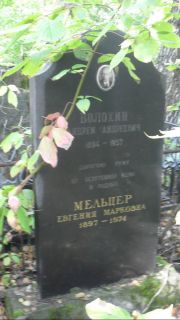 Мельцер Евгения Марковна, Москва, Востряковское кладбище