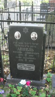 Аппель Израиль Семенович, Москва, Востряковское кладбище