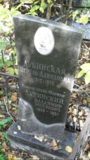 Дубинский Владимир Меерович, Москва, Востряковское кладбище
