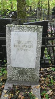 Старобнец Яков Евсеевич, Москва, Востряковское кладбище