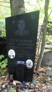 Златкина Вера Залмановна, Москва, Востряковское кладбище