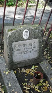 Кривицкая Фаня Ефимовна, Москва, Востряковское кладбище