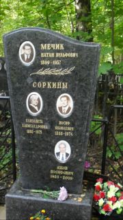 Мечик Натан Вульфович, Москва, Востряковское кладбище