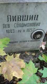 Лившиц Лев Соломонович, Москва, Востряковское кладбище