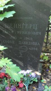 Шейнгерц Абрам Рувимович, Москва, Востряковское кладбище