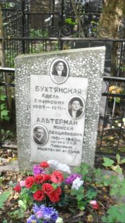 Бухтянская Адель Ефимовна, Москва, Востряковское кладбище