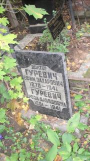 Гуревич Ефим Захарович, Москва, Востряковское кладбище