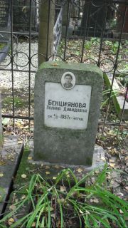 Бенциянова Полина Давидовна, Москва, Востряковское кладбище