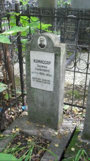 Комиссар Залман Хлавнович, Москва, Востряковское кладбище