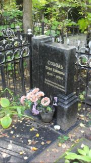 Соболь Геня Хаймовна, Москва, Востряковское кладбище