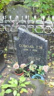 Соболь Г. М., Москва, Востряковское кладбище