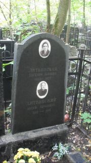 Литвинский Иосиф Борисович, Москва, Востряковское кладбище