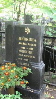 Минкин Илья Борисович, Москва, Востряковское кладбище