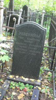 Рабинкова Екатерина Ивановна, Москва, Востряковское кладбище