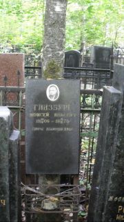 Гинзбург Моисей Юльевич, Москва, Востряковское кладбище