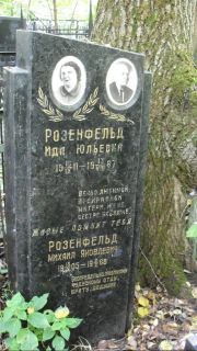 Розенфельд Ида Юльевна, Москва, Востряковское кладбище